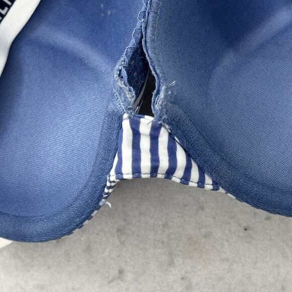 Tommy Hilfiger Convertible Lace Trim Push Up Bra Women’s Size 34C Blue Striped - Picture 8 of 10